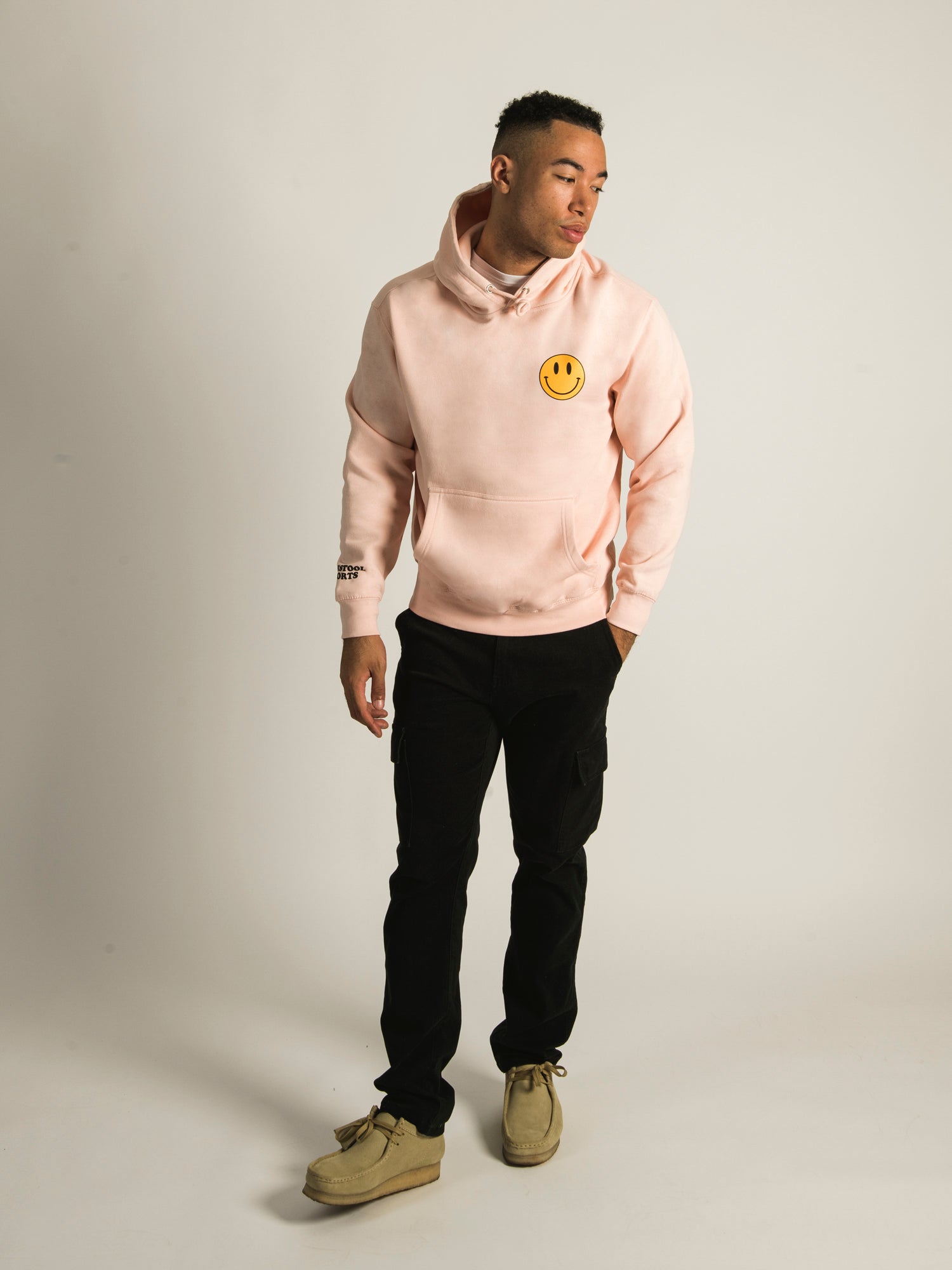 Barstool Sports Be a Decent Human Pullover Hoodie - Men's Casual Sweatshirt for Streetwear & Lounge Wear
