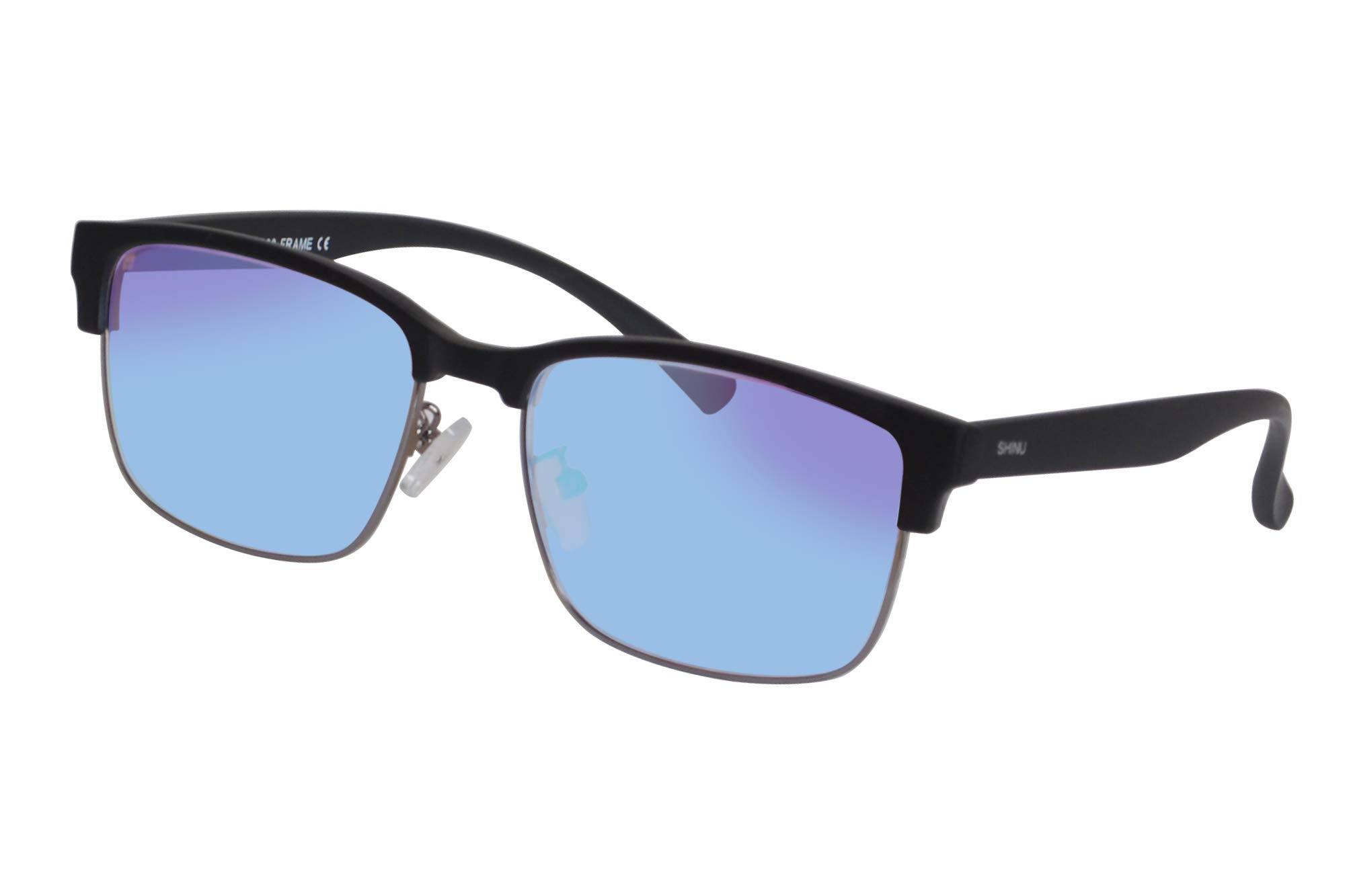 Color Blindness Glasses for Men & Women - SHINU Colorblind Corrective Eyewear for Myopia (MCBSH018) | Enhance Color Vision for Daily Activities, Driving & Outdoor Adventures
