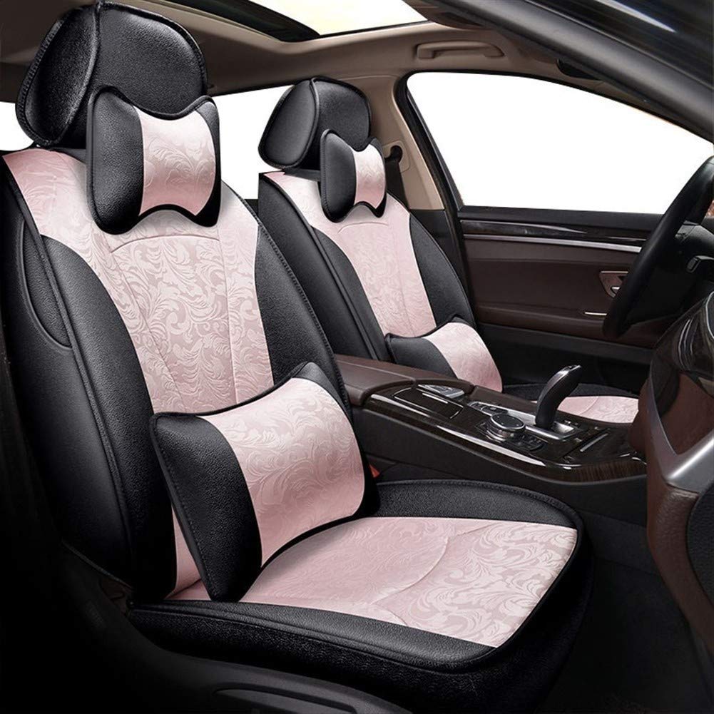 Premium Custom PU Leather Car Seat Covers Full Set with Flax Lining - Universal Fit for Subaru Tribeca/Forester/Impreza/XV/Outback/Legacy (2017 Models) | Durable Protection & Comfort for Daily Commute, Road Trips & Family Travel