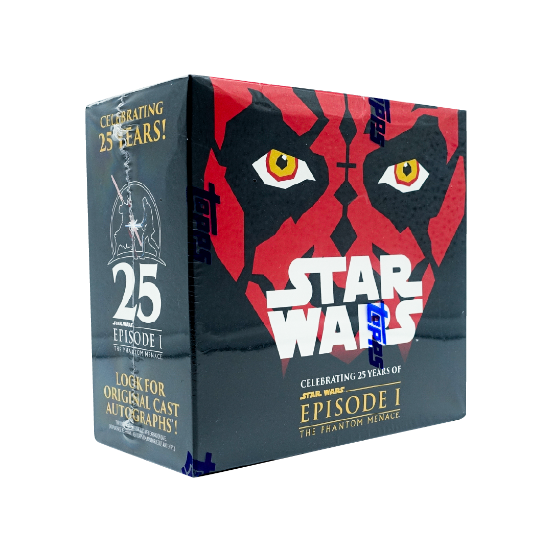 Topps Star Wars Chrome Sapphire Edition 2024 Hobby Box - Limited Edition Collectible Trading Cards for Fans & Investors - Perfect for Display, Trading, and Gifting