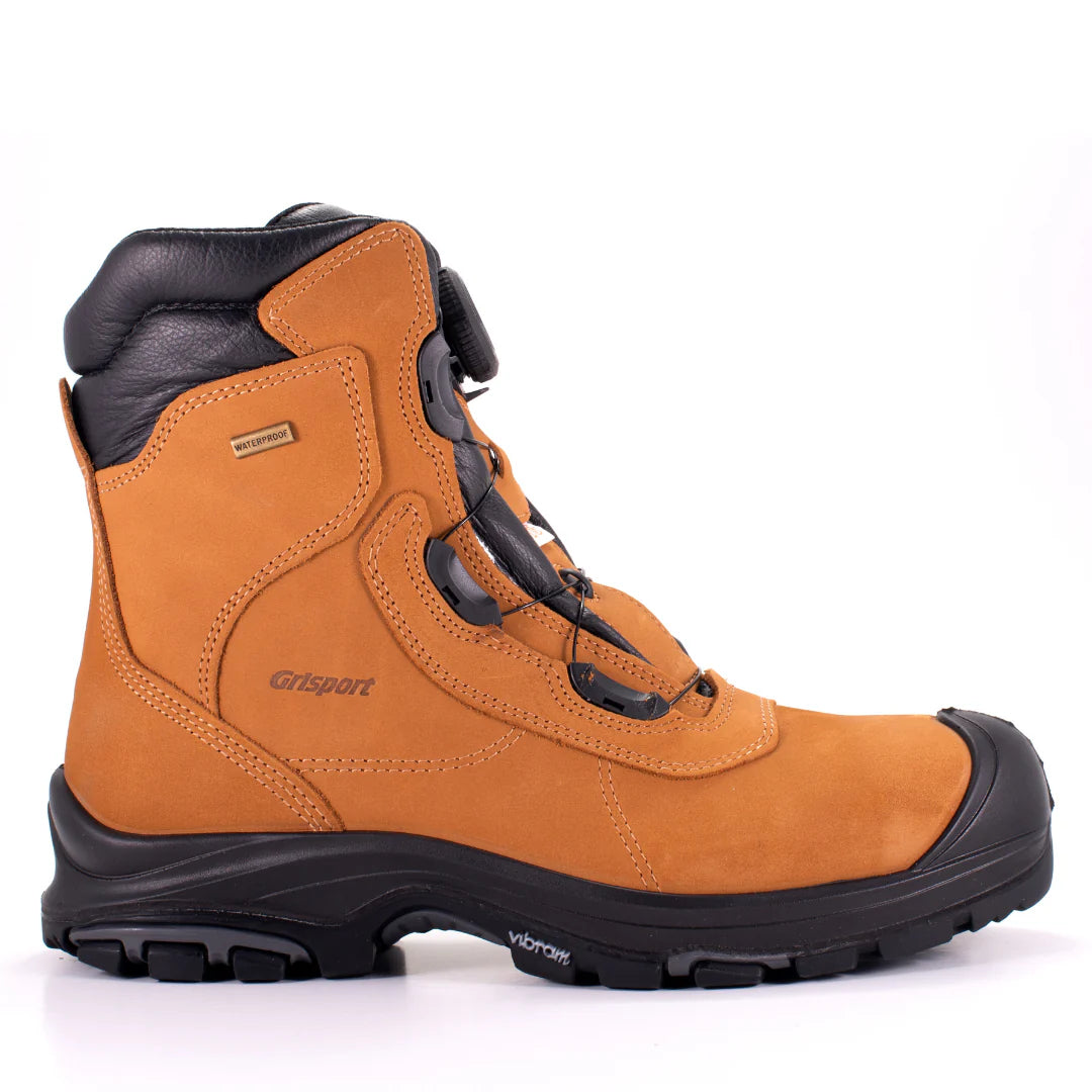 Grisport BOA Constructor 8 CSA Approved Safety Work Boots for Men - Waterproof & Comfortable (Model 74693C) - Ideal for Construction, Landscaping & Heavy Duty Work