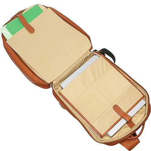 Piel Leather Checkpoint Friendly Urban Backpack for Men & Women - Slim Laptop Business Travel Backpack - TSA Approved Work Bag for Commuting, Office & College