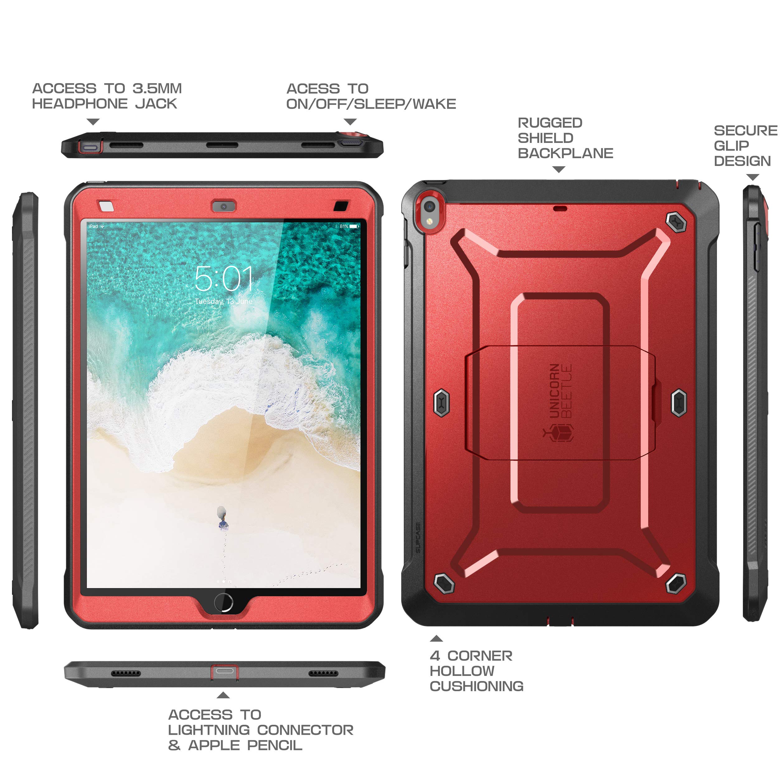 SUPCASE Unicorn Beetle Pro Rugged Case for iPad Air 3rd Gen 10.5