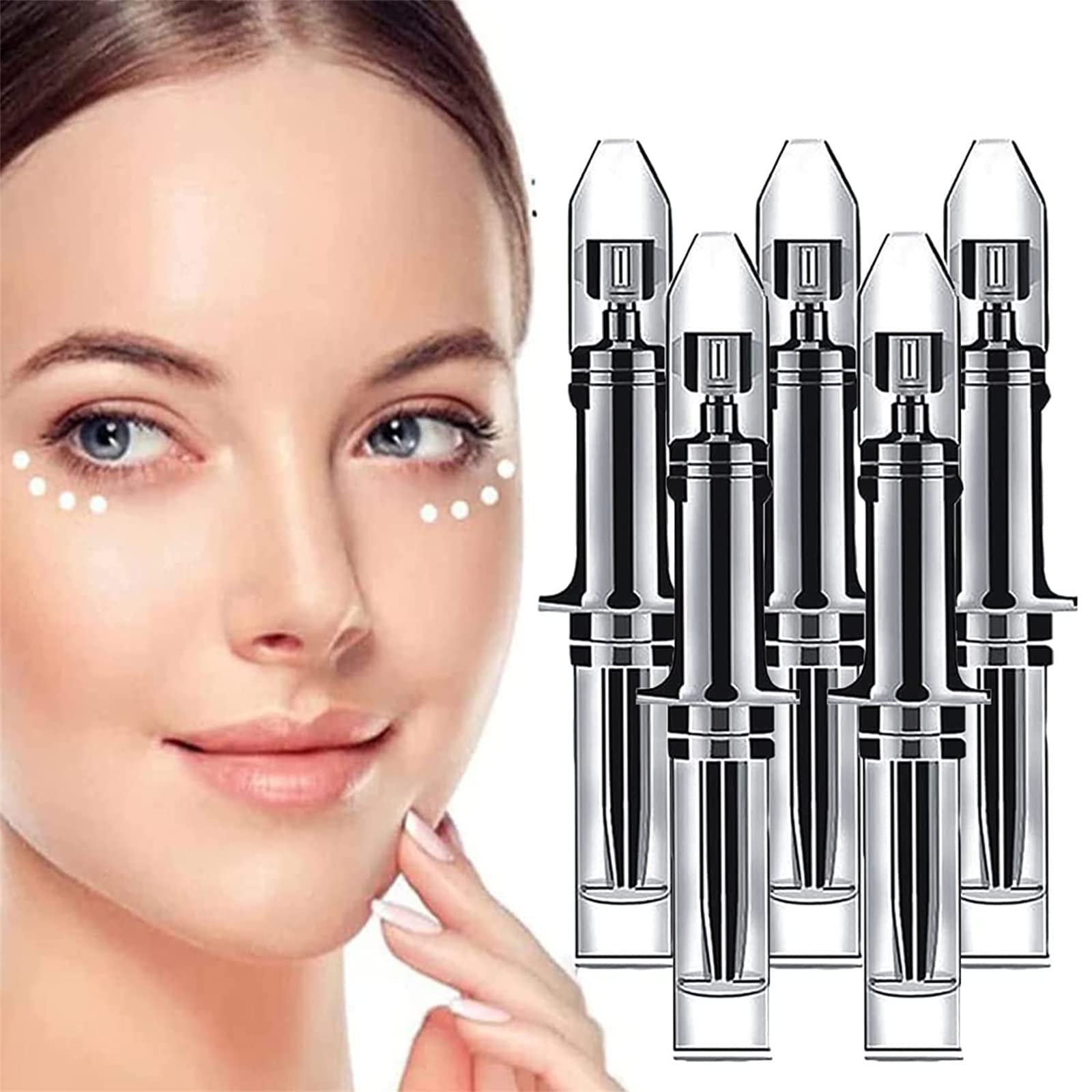 BIERDAN Beautybright+ Vitamin C Eye Cream - Whitening & Anti-Aging Eye Treatment for Dark Circles, Puffiness, Wrinkles & Fine Lines | Firming & Lifting Eye Care | Perfect for Night Routine & Travel Skincare