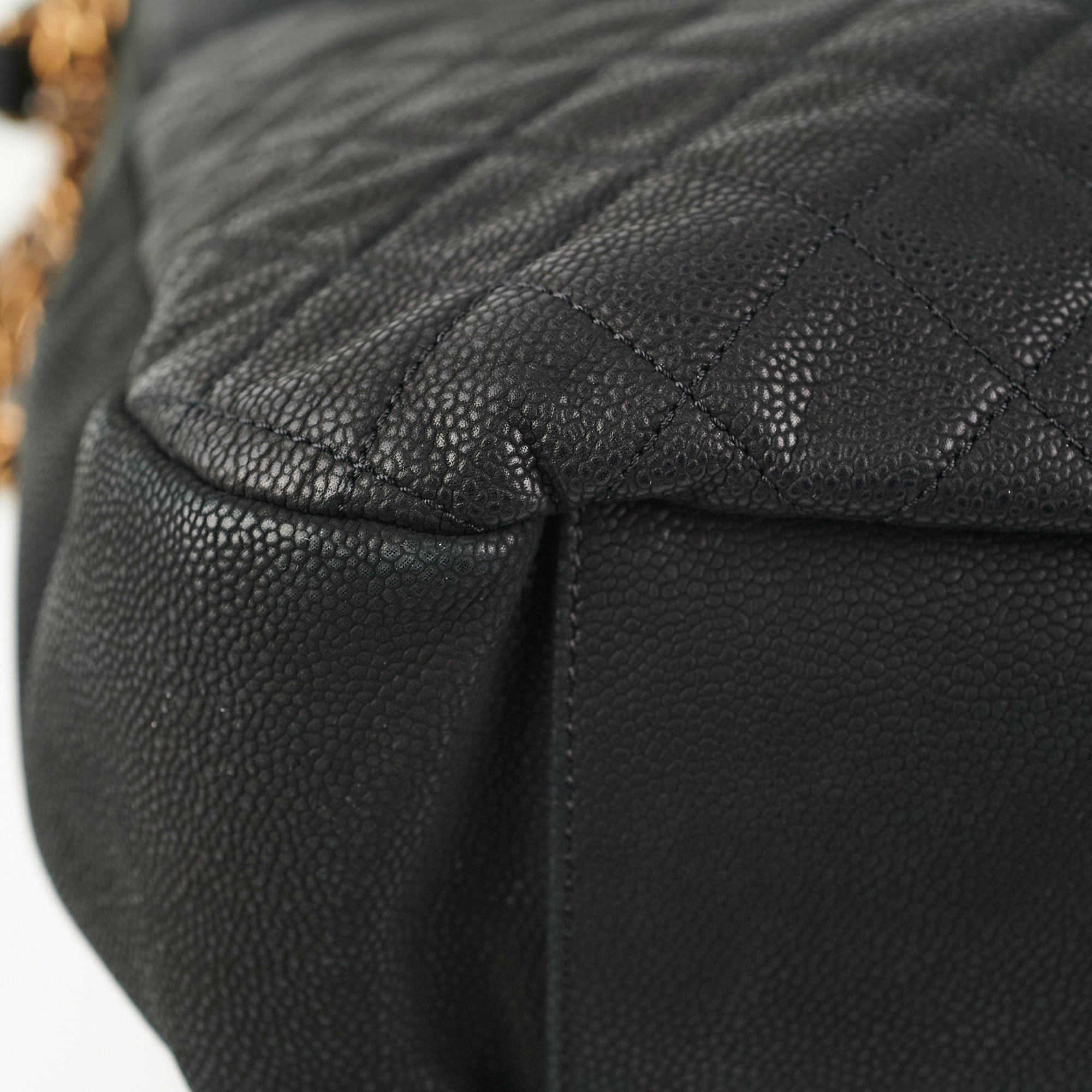 Chanel Caviar Country Chic Hobo Bag in Black - Luxury Leather Shoulder Bag for Women | Perfect for Work, Travel & Everyday Use