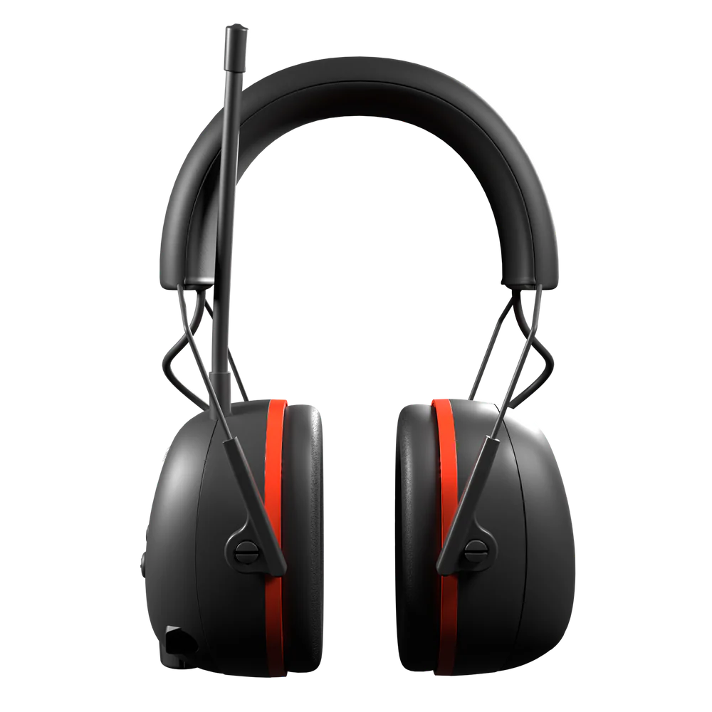 ISOtunes IT 91 AIR DEFENDER AM/FM Radio Hearing Protection Earmuffs - Noise Canceling Safety Ear Muffs for Shooting, Construction & Outdoor Work