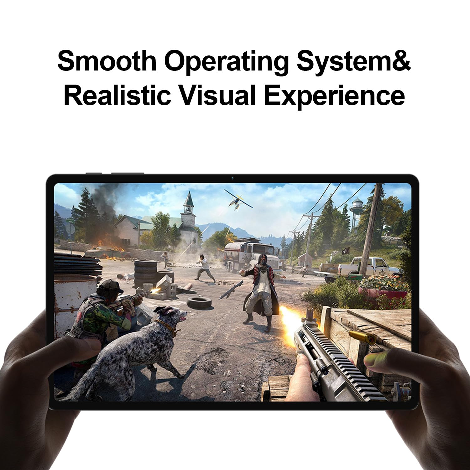 TECLAST T40HD 10.4 Inch Android Tablet with Eye Protection (TÜV Rheinland Certified) - 4G LTE SIM & 5G WiFi, Expandable Storage, Long Battery Life - Perfect for Gaming, Work & Travel