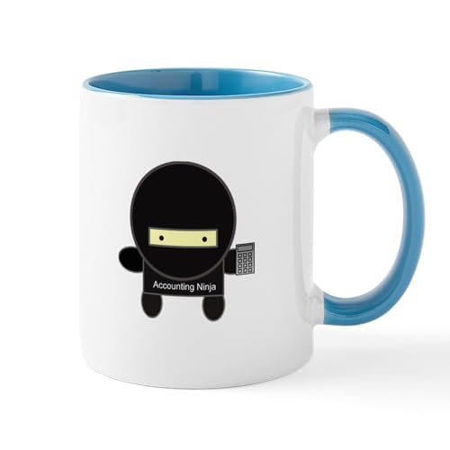 White/Blue Inside - Accounting Ninja Mug