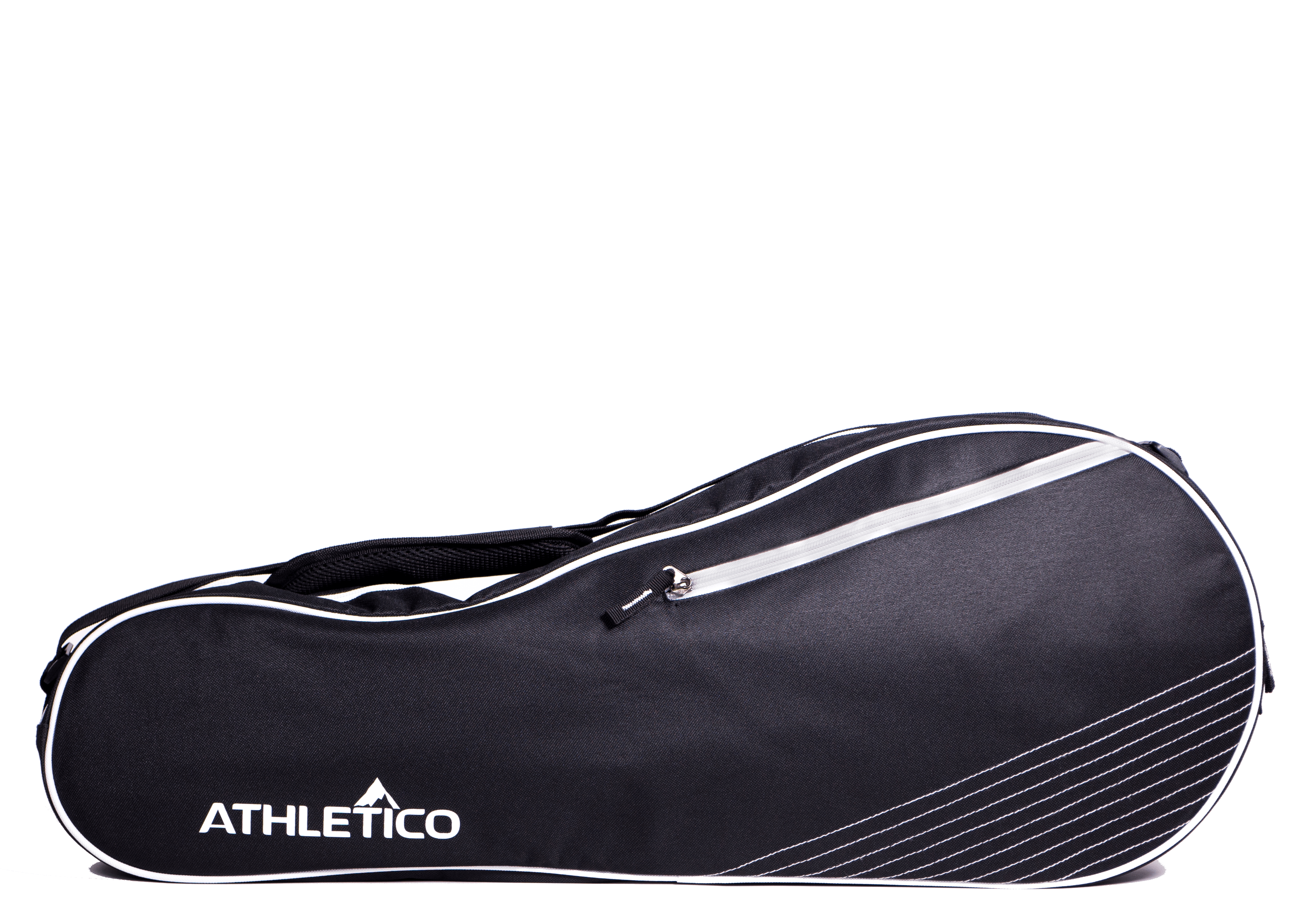 Athletico 3-Racquet Tennis Bag with Ventilated Compartment - Perfect for Tennis Matches, Training & Travel