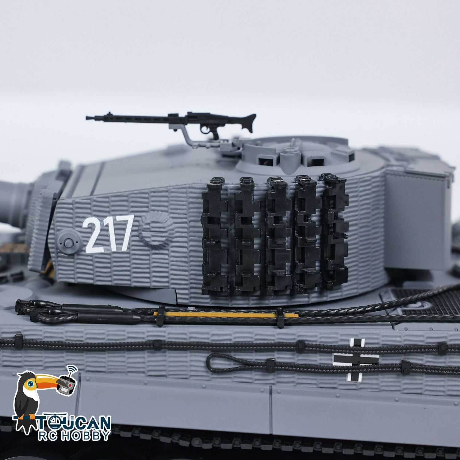 Taigen 1/24 Scale RC Battle Tank Tiger I - Remote Control Military Tank Model with Infrared Combat & LED Flash, Rechargeable Battery (Fast Free Shipping) | Perfect for Collectors, Wargaming & Indoor Battles