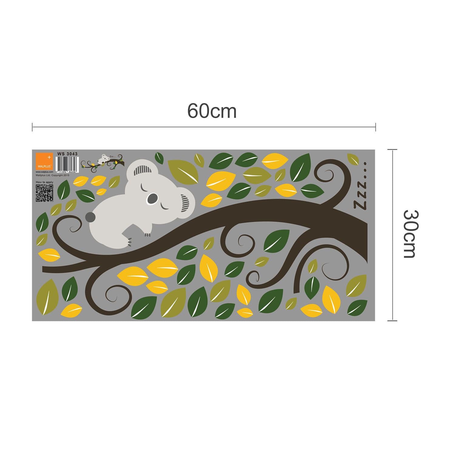 Kids Animal Wall Stickers - Nursery & Bedroom Decor for Boys & Girls | Peel & Stick Removable Art Decals for Playrooms