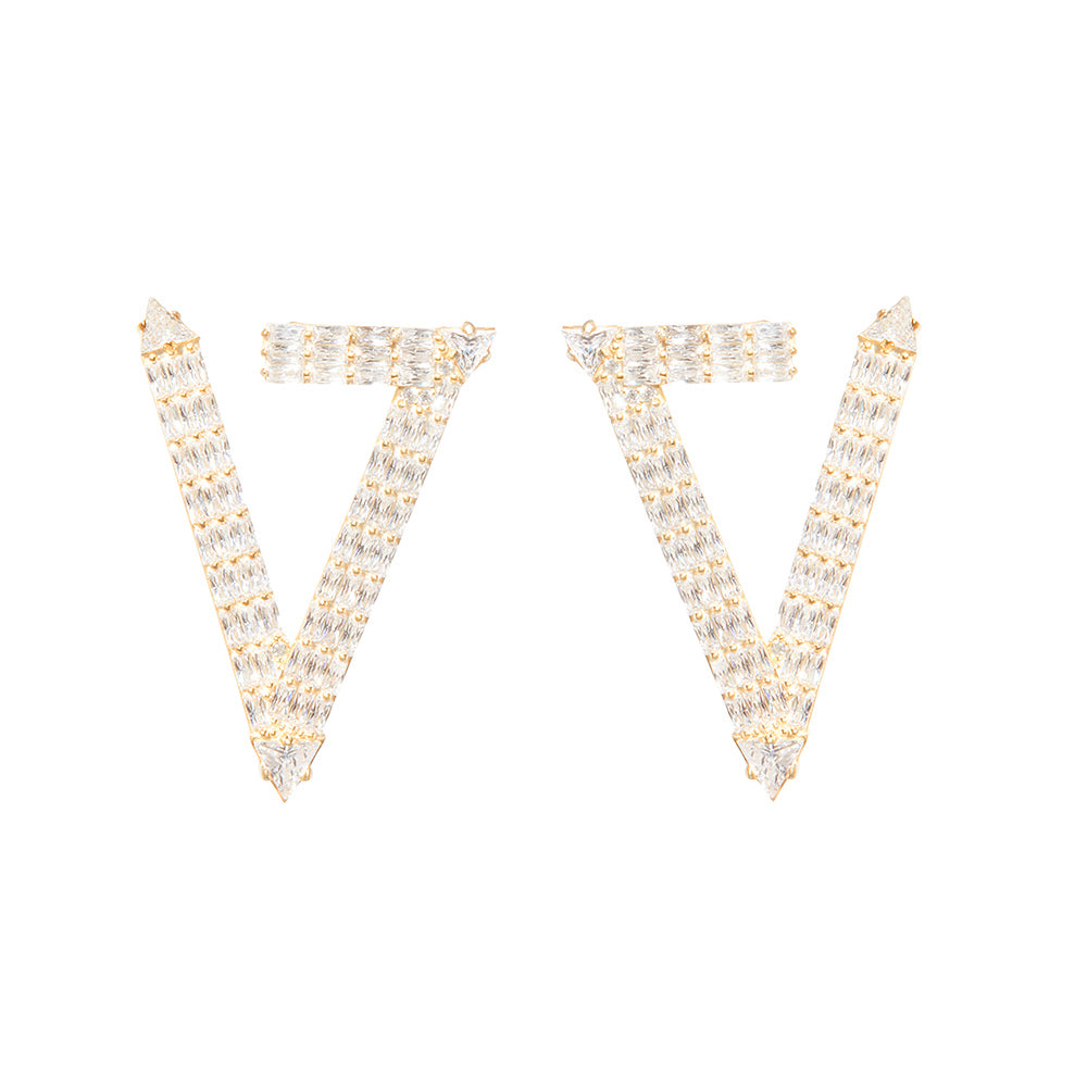 Alex Earrings for Women - Elegant Gold Hoop Earrings for Everyday Wear | Perfect for Office, Party & Casual Outfits