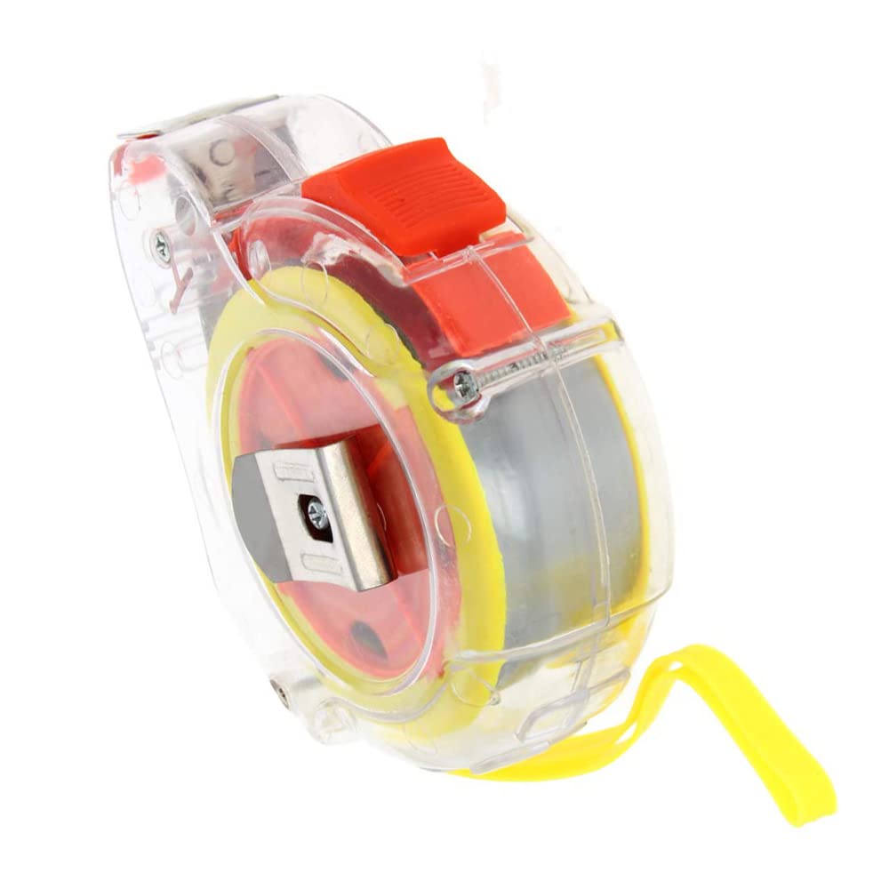 Utoolmart 10m / 32.8ft Retractable Steel Tape Measure - Professional Metric Scale Measuring Tool with Durable Plastic Case (1 Pack) - Perfect for Construction, DIY Projects, Home Improvement & Crafting