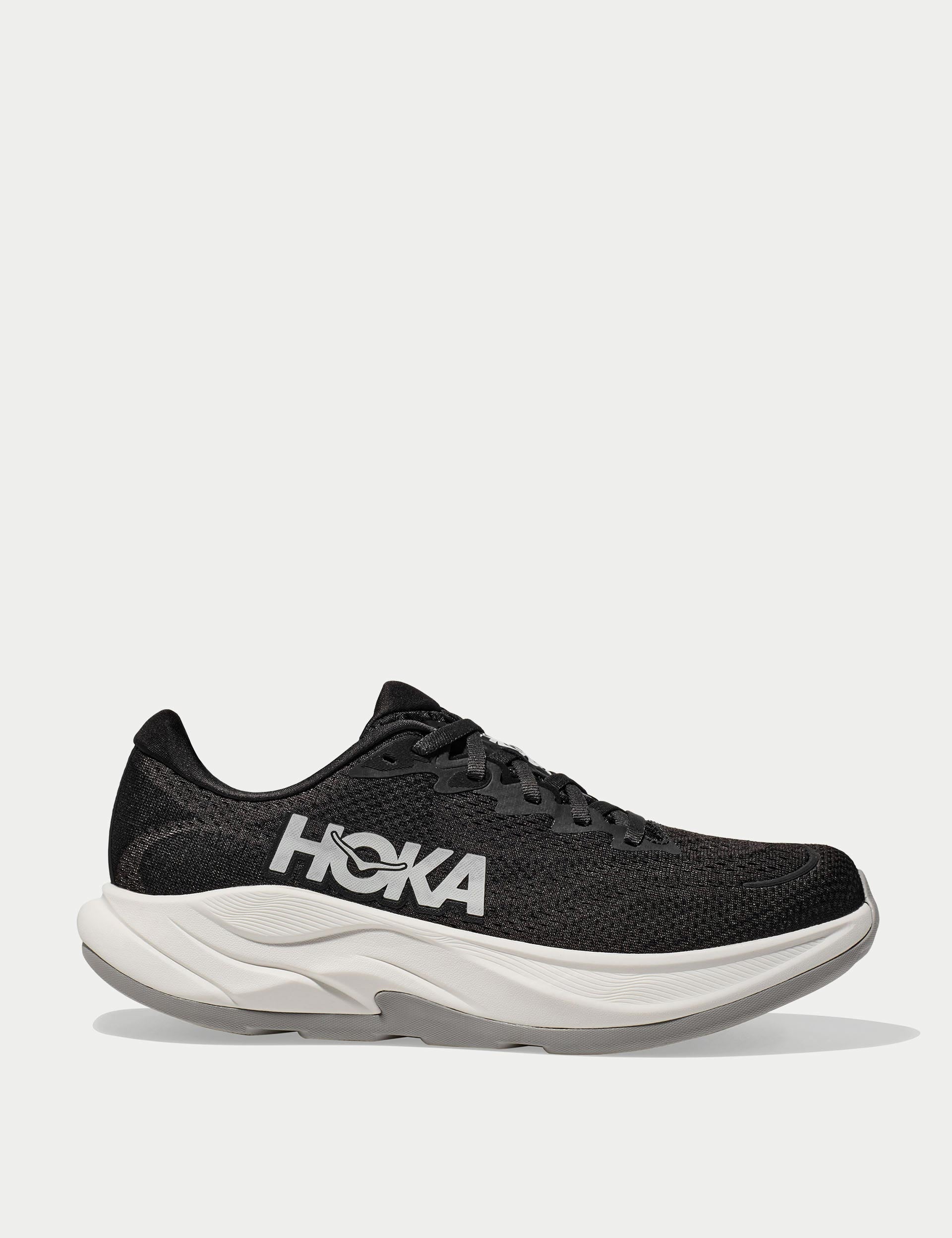 Rincon 4 Running Shoes for Men - Lightweight Black & White Athletic Sneakers for Jogging, Gym Workouts and Daily Wear