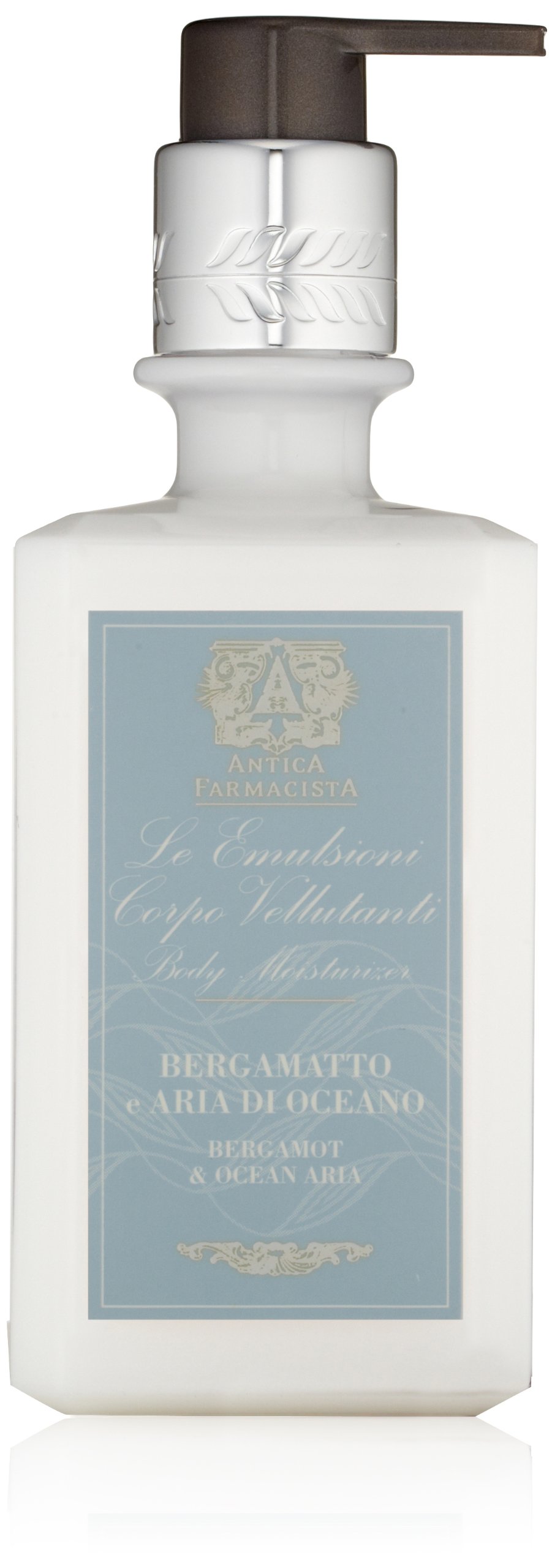 Antica Farmacista Bergamot & Ocean Aria Scented Body Moisturizer - 10 Oz Premium Hydrating Lotion for Dry Skin - Luxury Hand & Body Cream for Women & Men - Perfect for Daily Moisturizing, Spa Days & Gift Giving