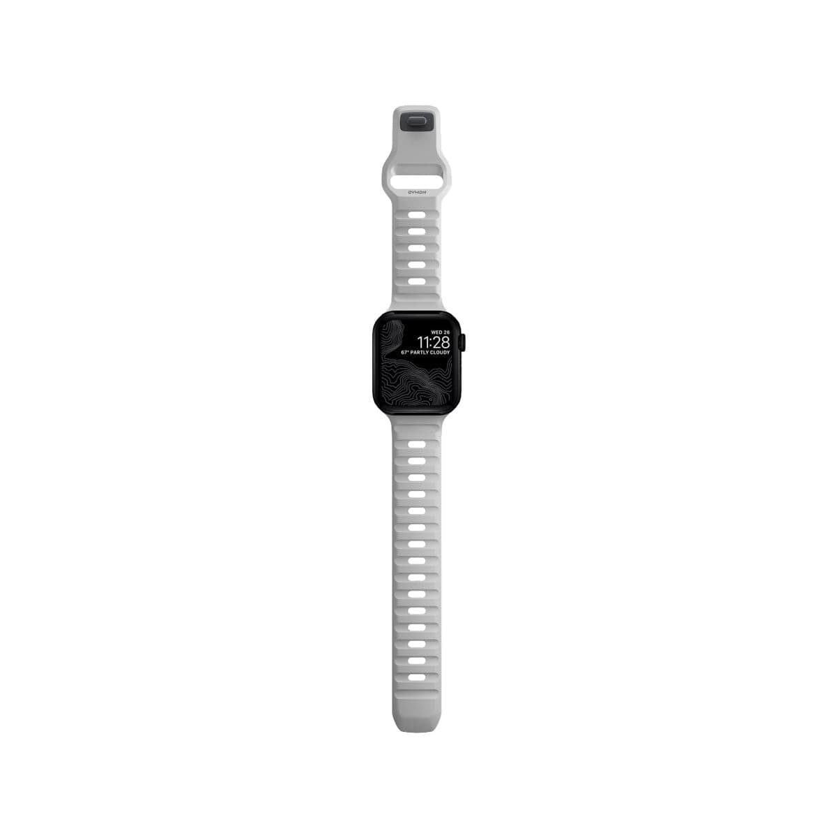 Nomad Sport Band for Apple Watch 40mm/41mm - Lunar Gray | Durable, Lightweight & Comfortable for Running, Workouts & Everyday Wear