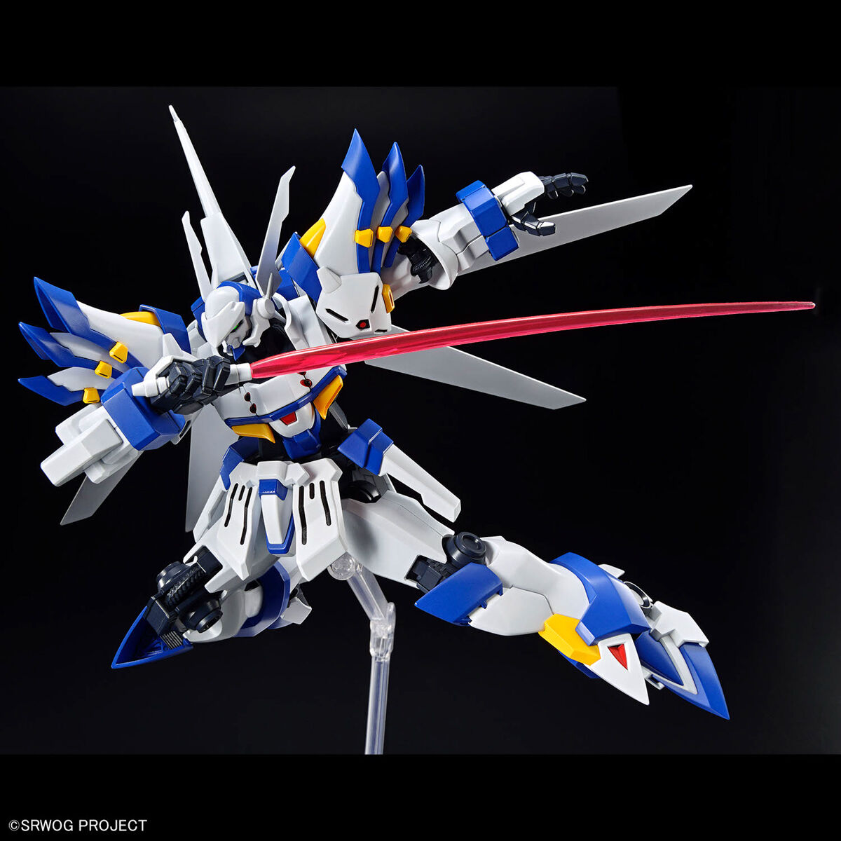 Bandai Super Robot Wars OG HG Weissritter Weißritter 1/144 Scale Model Kit - Perfect for Collectors & Anime Fans - Build & Display for Home or Office Decor