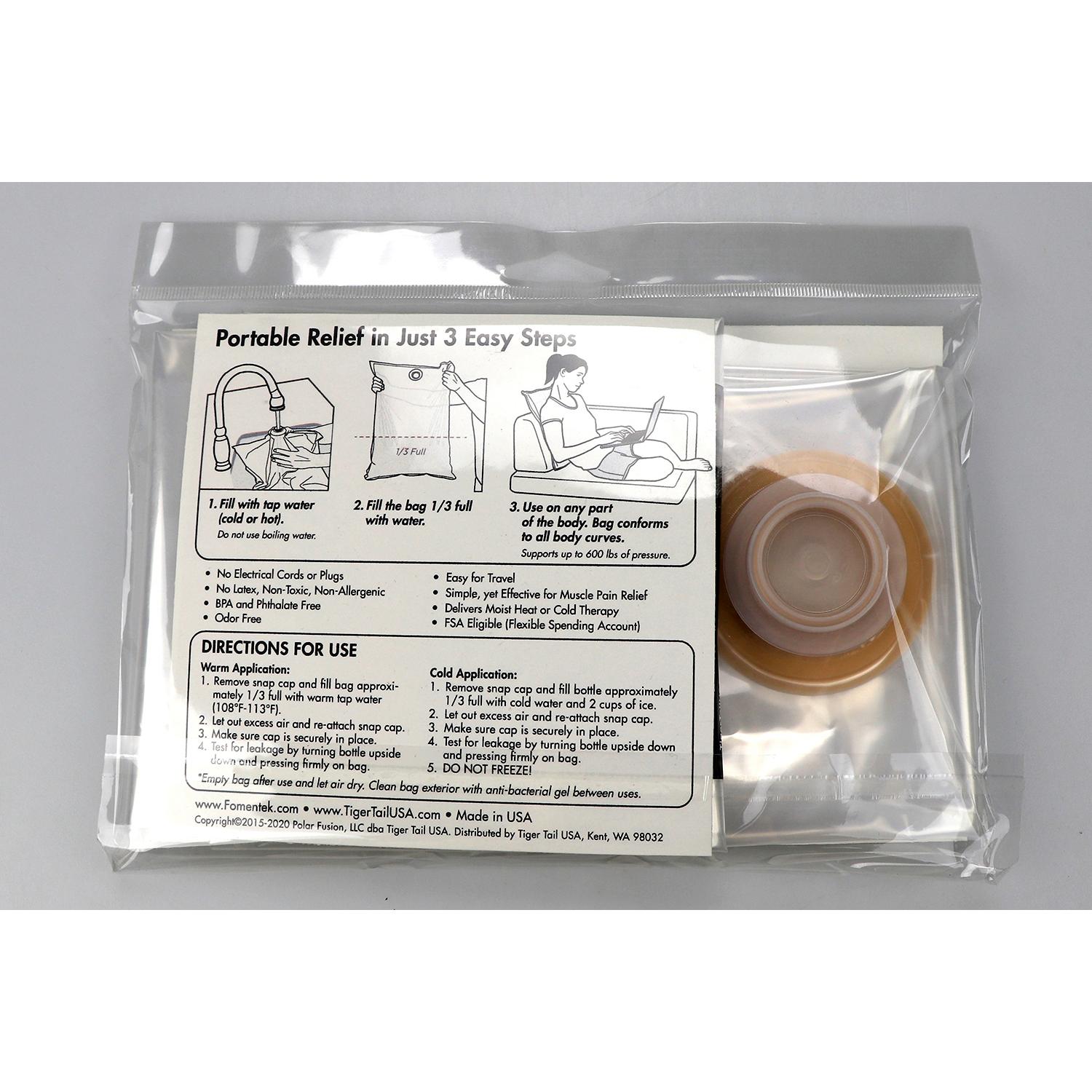 Fomentek Hydrotherapy Pro Treatment Bags - Medium Size (6 Pack) - Hot & Cold Therapy for Pain Relief, Muscle Recovery, and Joint Comfort - Perfect for Home, Clinic, and Sports Use