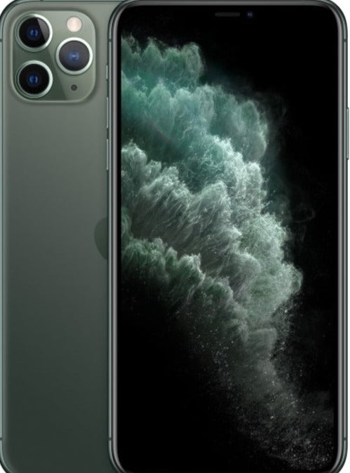 Apple iPhone 11 Pro 256GB Unlocked Smartphone - Midnight Green (Renewed) | 5.8