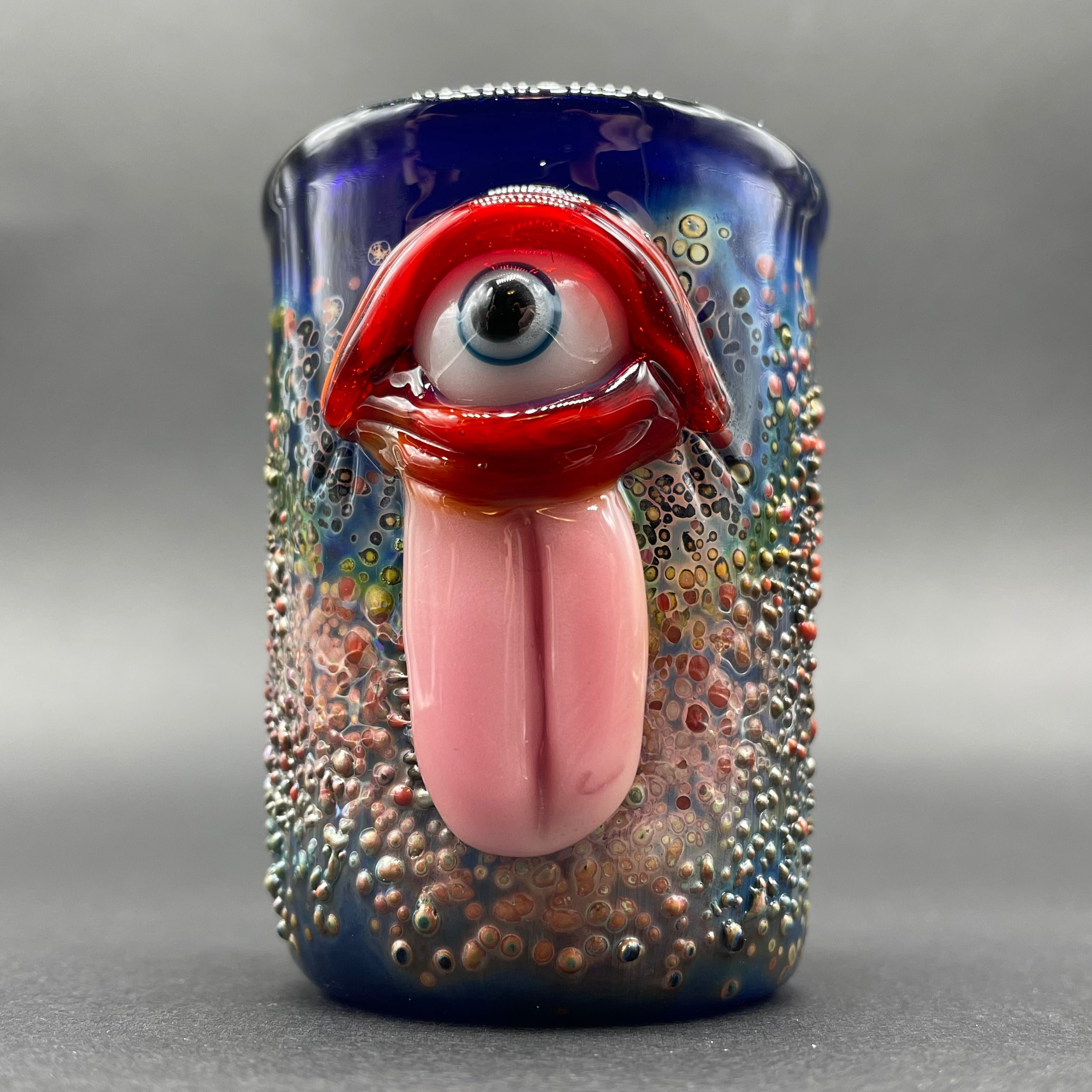 Funny Eye Tongue Shot Glass - Novelty Drinking Glass for Parties, Halloween & Gag Gifts - Perfect for Cocktails, Shots & Bar Accessories