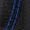 Black leather with Blue thread