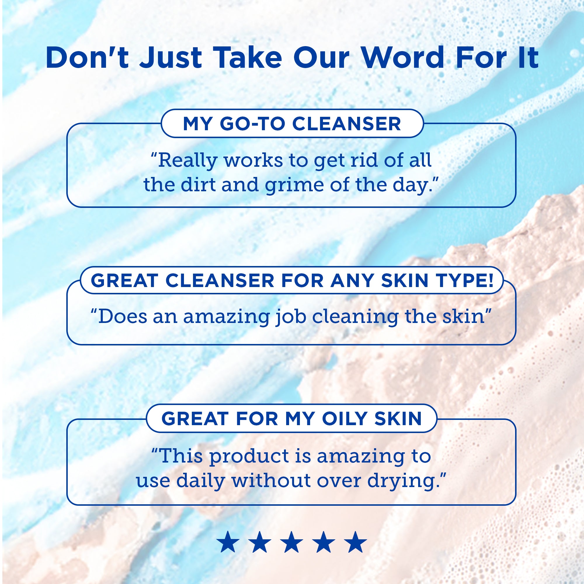 Barrier+ Foaming Clay Cleanser - Deep Pore Cleansing for Oily & Acne-Prone Skin | Gentle Exfoliating Face Wash for Men & Women | Perfect for Daily Skincare Routine & Post-Workout Cleansing