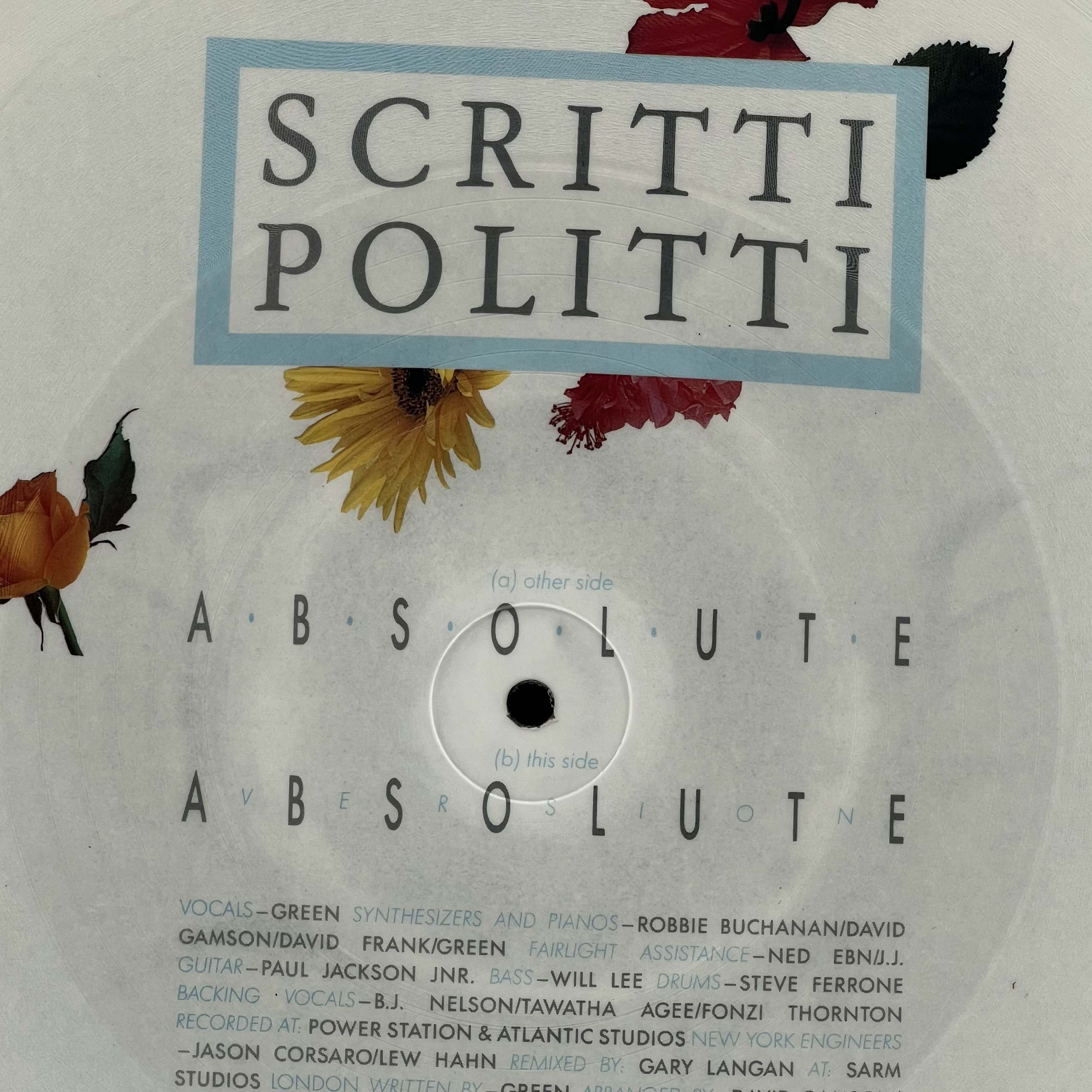 Scritti Politti 3 - Vinyl Record LP Album | 80s New Wave & Pop Music | Perfect for Collectors & Music Enthusiasts