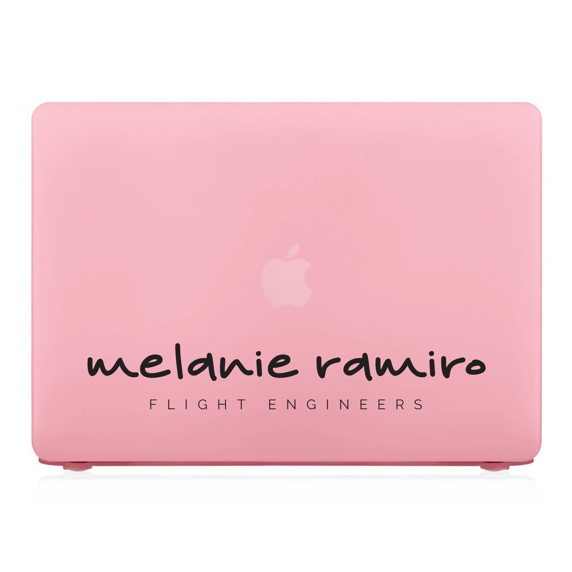 Premium MacBook Pro/Air Protective Case with Signature & Occupation Design - Durable Cover for Work, Travel & Everyday Use