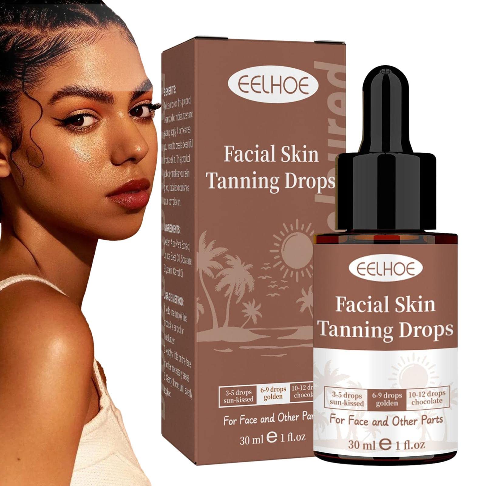 Best Self Tanner Lotion for Women & Men - Advanced Bronzing Hydrating Tanning Oil | Cruelty-Free, Vegan Sunless Tanning Solution | Perfect for Beach, Vacation & Everyday Glow | Hifoni