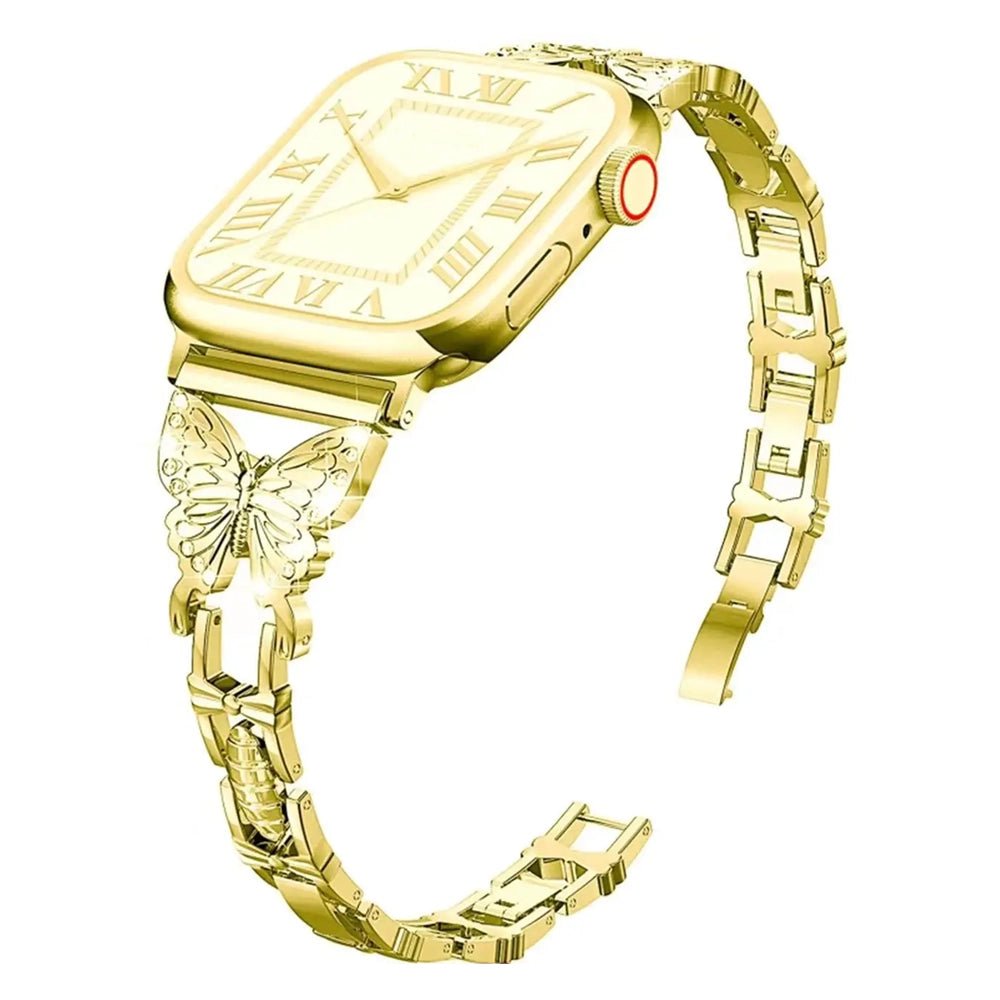 Luxury MajesticLuxe Wing Apple Watch Band for Women - Elegant & Stylish Replacement Strap for Workouts, Office & Everyday Wear