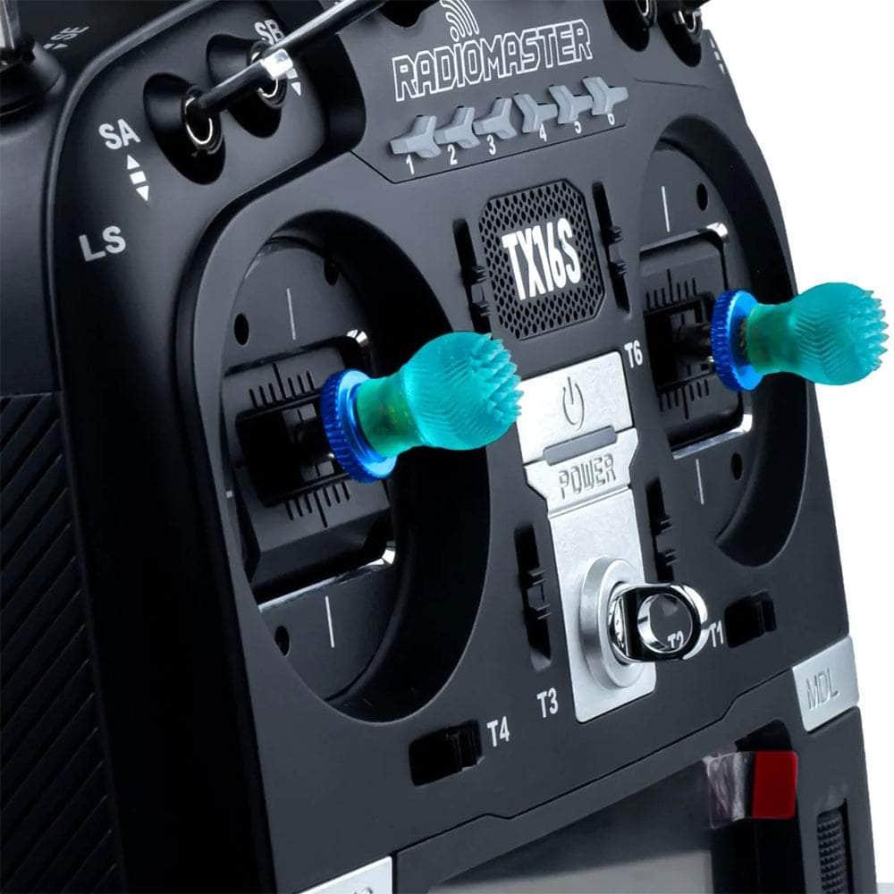 AxisFlying Axis Grip Threaded Transmitter Stick Ends - M3/M4 Size Options for RC Controllers | Durable Replacement Parts for Drone & RC Car Transmitters | Perfect for FPV Racing and RC Hobbyists