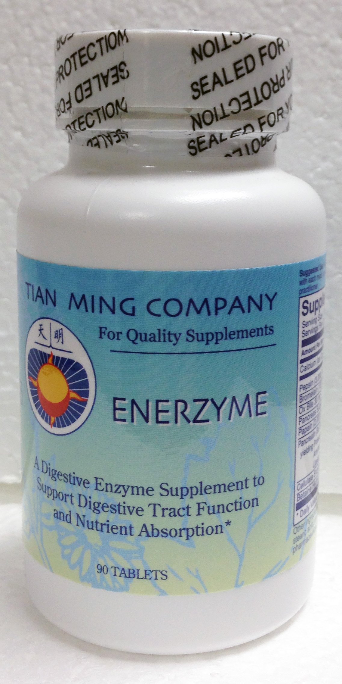 ENERZYME Digestive Enzyme Supplement (90 Tablets) - Supports Gut Health & Digestion for Men & Women - Ideal for Bloating Relief & Nutrient Absorption After Meals