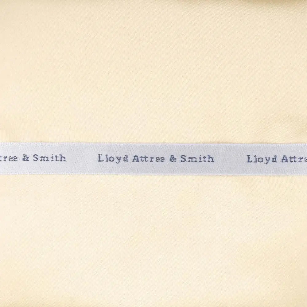 L.A. Smith Yellow Plain Satin Handkerchief - Elegant Fashion Accessory for Weddings, Prom & Formal Events