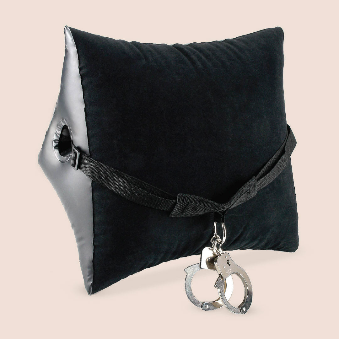 Premium Position Master with Adjustable Cuffs - Support Pillow for Enhanced Intimacy & Comfort | Perfect for Couples, Spice Up Your Love Life & Improve Intimate Positions