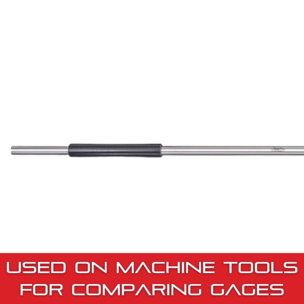 Starrett 234MA-575 Precision End Measuring Rod - 11mm Diameter, 575mm Length with Insulated Handle & Spherical Tips - for Gauge Comparison, Parallel Surface Measurement - Ideal for Machining, Quality Control & Industrial Applications