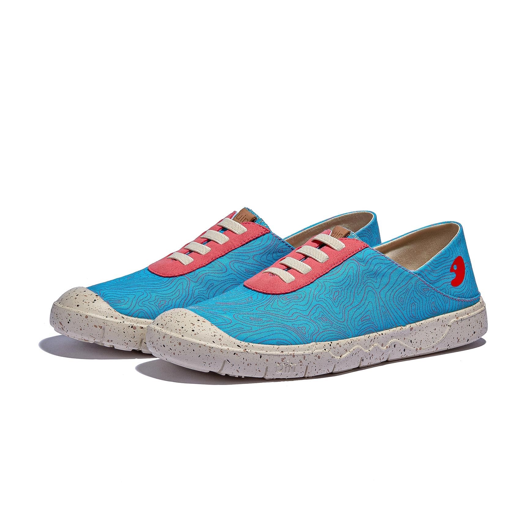 Sky Pink Blue Cadiz VII Women's Sneakers - Trendy Comfortable Athletic Shoes for Running, Walking & Gym Workouts - Perfect for Casual Wear & Sports Activities