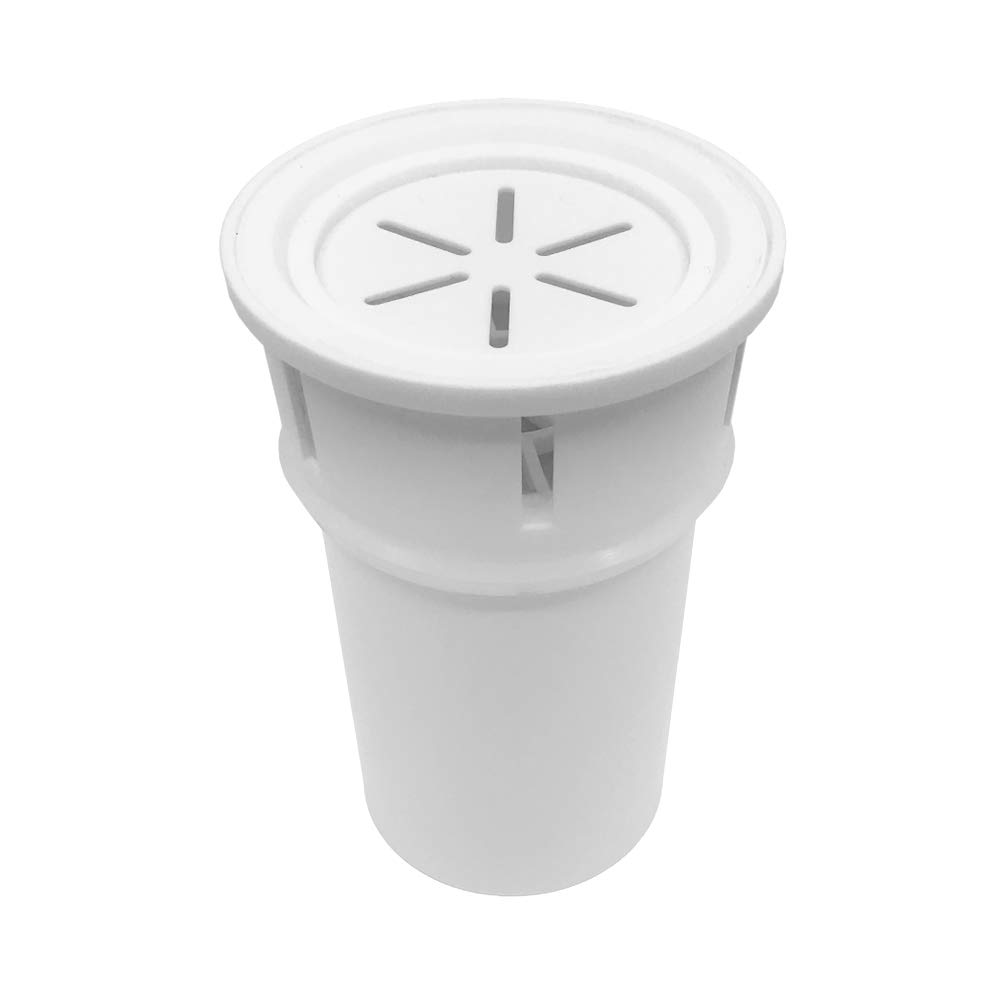Gentoo Lite 1.5L Alkaline Water Filter Pitcher - White with 1 Replacement Filter Cartridge | BPA-Free Water Purifier for Home & Office | Improves Taste & Removes Impurities