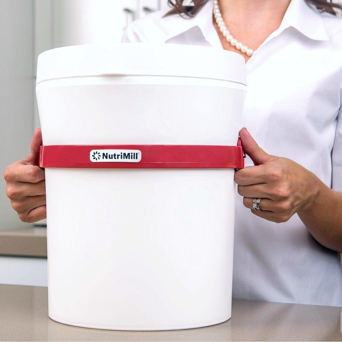 NutriMill Plus High Speed Grain Mill - Electric Flour Grinder for Wheat, Rice & Grains - Perfect for Baking, Cooking & Healthy Eating at Home