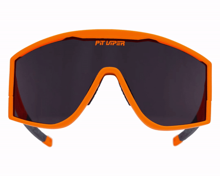 The Factory Team Try Hard Sunglasses - Polarized Sports Sunglasses for Men & Women - UV Protection for Running, Cycling, and Outdoor Activities