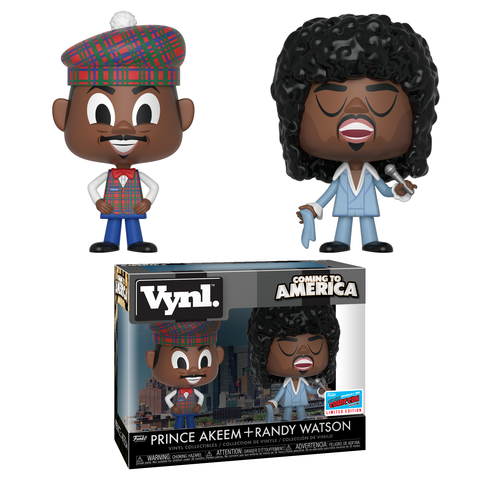 Coming to America 2-Pack Action Figures - Prince Akeem & Randy Watson NYCC 2018 Exclusive Collectible Toys for Movie Fans & Pop Culture Enthusiasts | Perfect for Display, Gifts & Comic-Con Collections