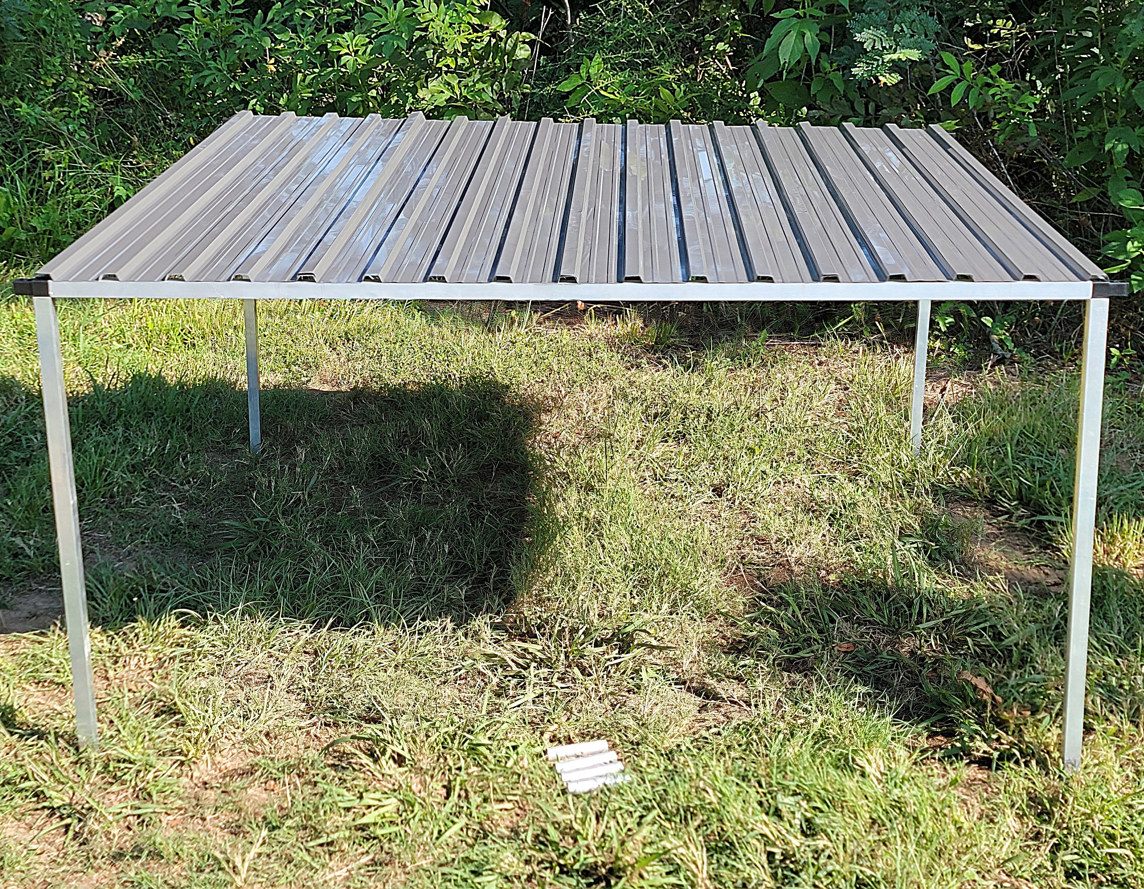 5x5 FT Shade Canopy for Aluminum Panel System - Portable Outdoor Sun Shelter for Patio, Garden, Camping & Beach