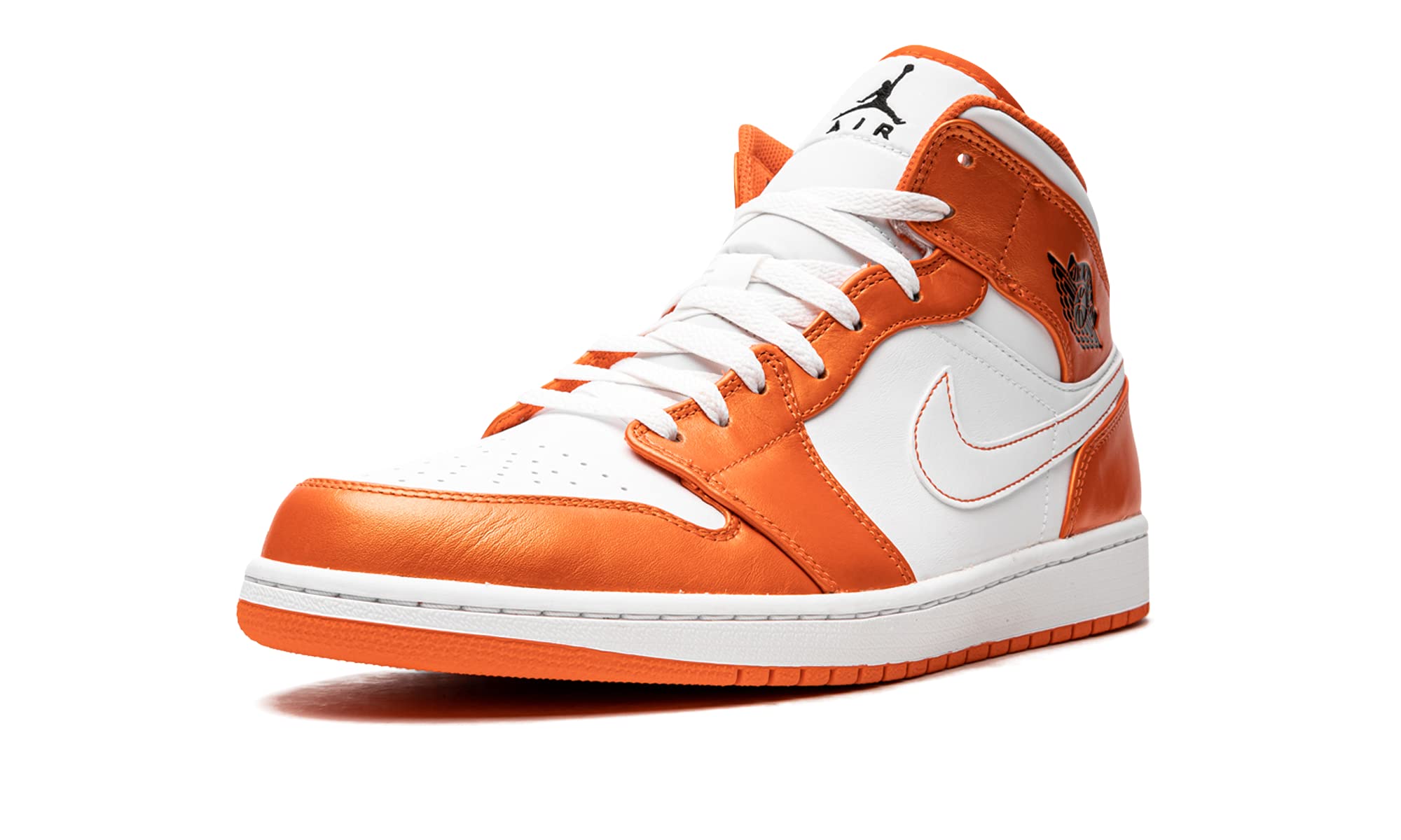 Nike Jordan Men's Air 1 Mid SE DM3531-800 Electro Orange Basketball Shoes Size 7 - Perfect for Streetwear & Court Performance