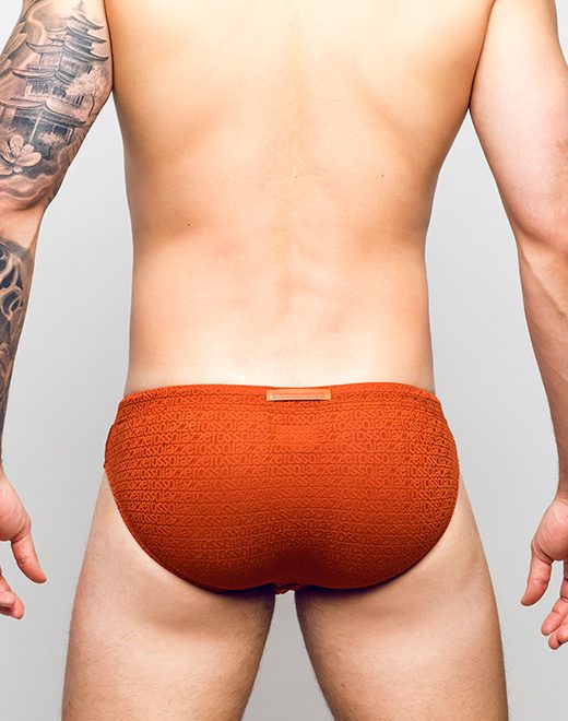 2Eros Textured Swim Brief for Men - Comfortable & Stylish Quick-Dry Swimwear for Beach, Pool & Vacation - Perfect for Swimming, Sunbathing & Water Sports