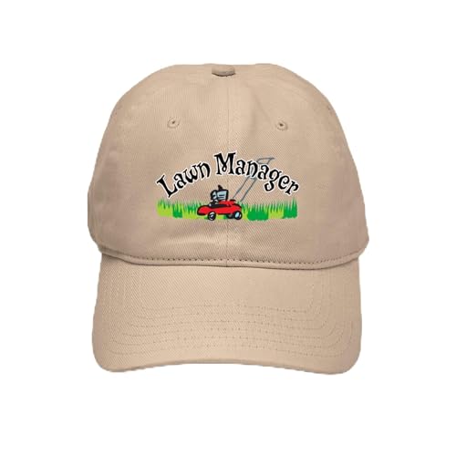 Khaki - Lawn Manager Cap