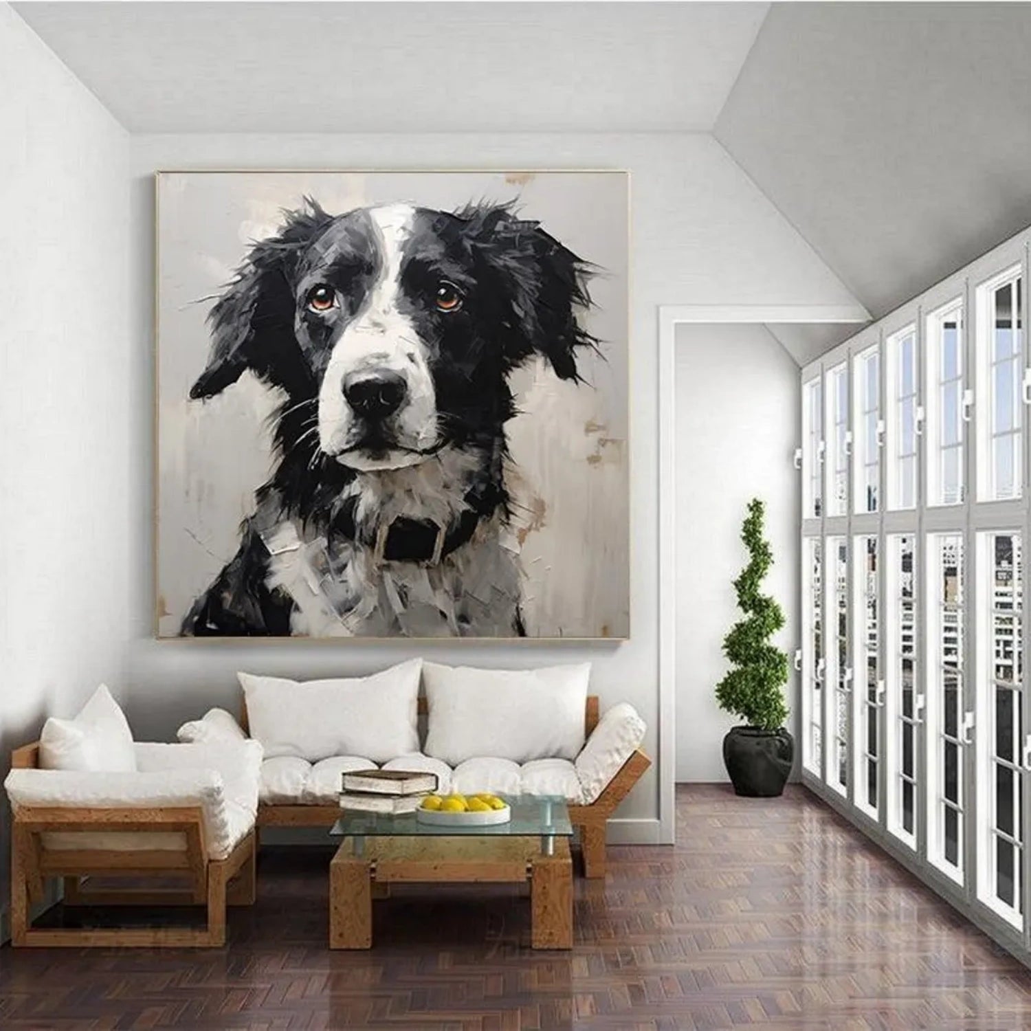 Animal Art Painting #AP158 - Handmade Wildlife Canvas Art for Home & Office Decor | Perfect for Living Room, Bedroom, or Gift