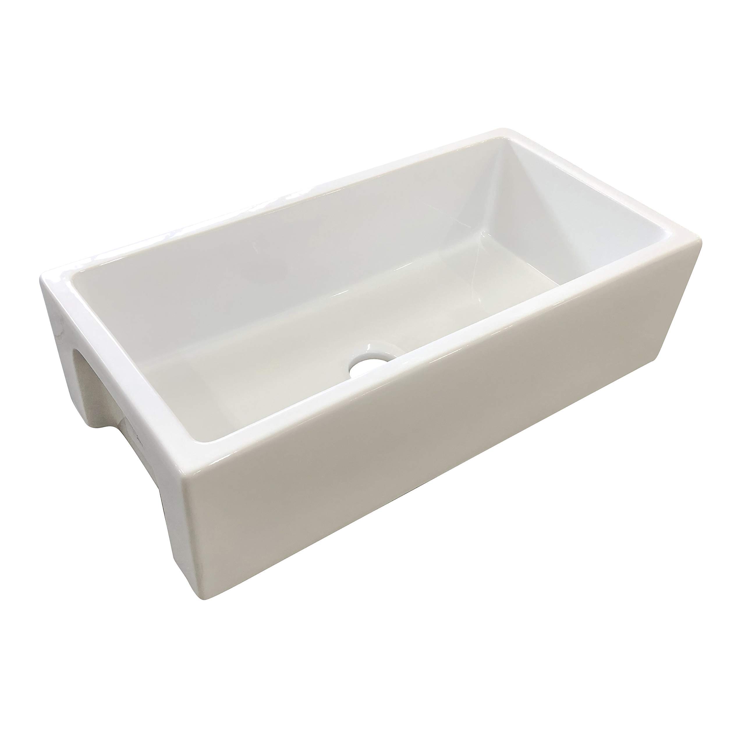 Premium Fireclay Farmhouse Kitchen Sink - 36