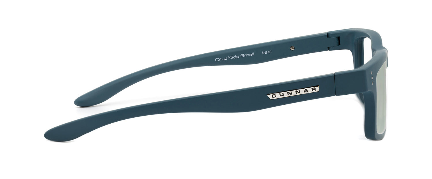 Blue Light Blocking Glasses for Kids - CRUZ Small Frame Anti Eyestrain Computer Glasses for Boys & Girls - Perfect for Online Classes, Gaming & Screen Time