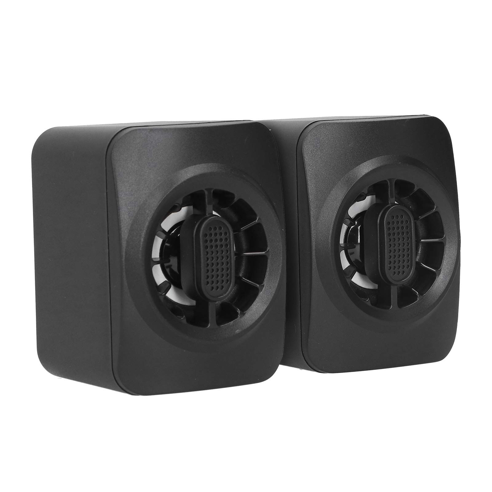 Portable RGB Speaker Mini Wired Subwoofer - 3.5mm USB Powered 3W Loudspeaker with RGB Breathing Light for Desktop, Laptop, DVD, TV, Smartphone & Tablet - Perfect for Gaming, Home Theater & Office Use