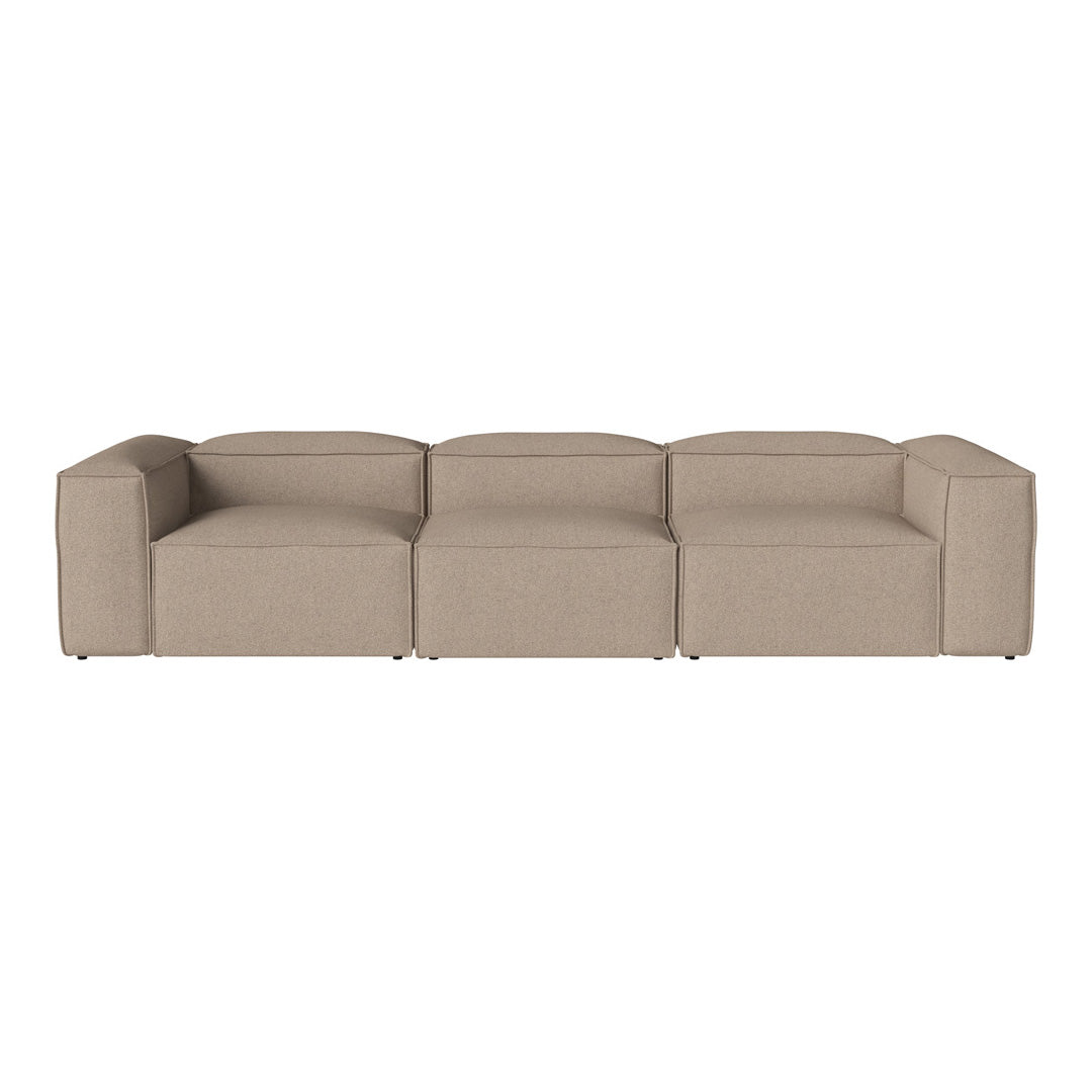 Cosima 3-Seater Sofa - Modern Living Room Couch for Small Spaces | Comfortable Fabric Sectional Sofa for Apartments & Home Decor