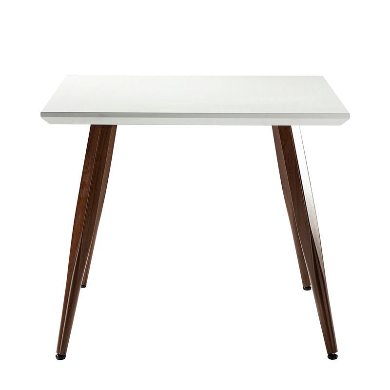Modern Dresden Square Dining Table - Solid Wood Kitchen Table for 6 - Perfect for Family Dinners & Entertaining Guests